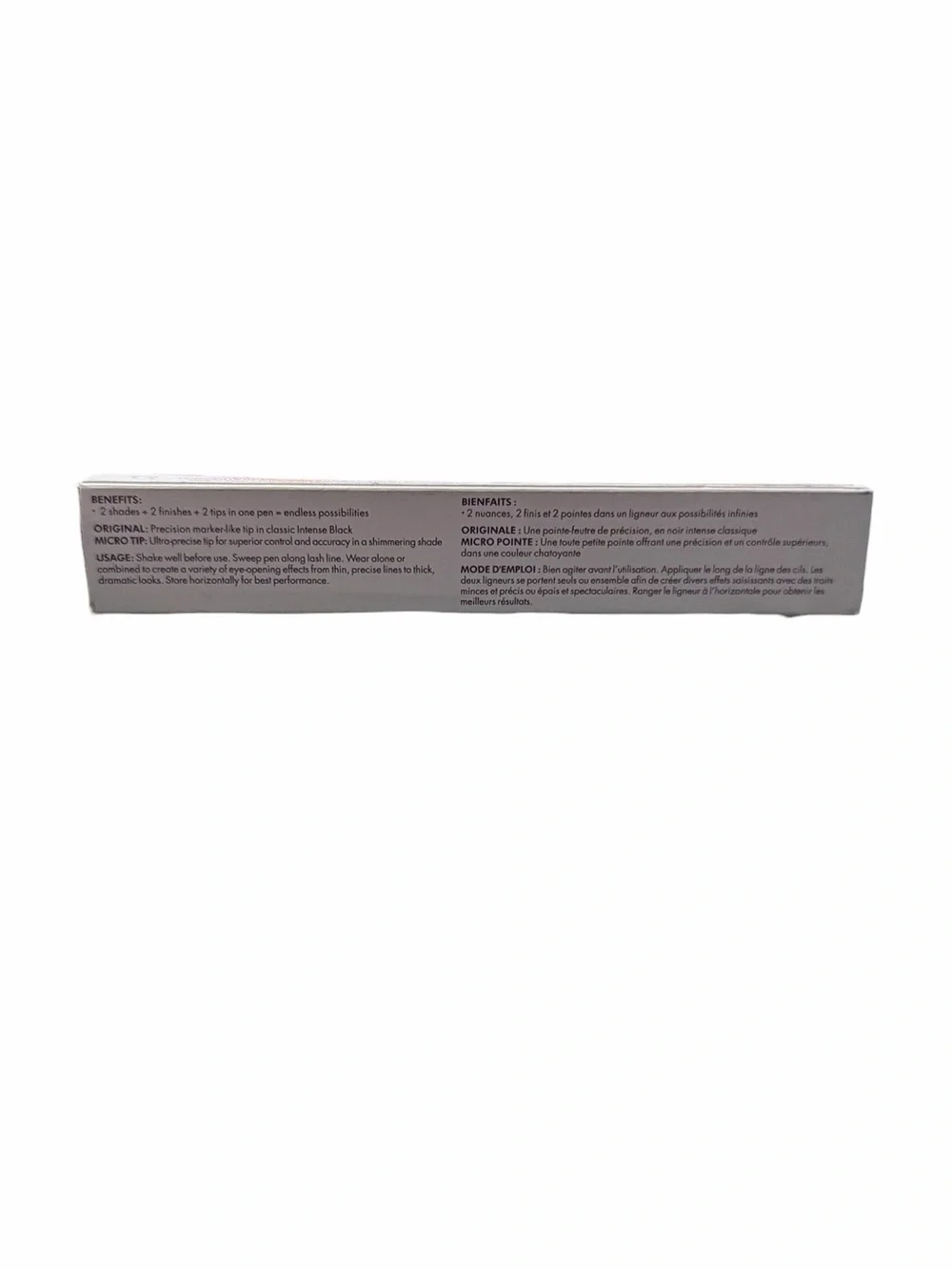 Stila Dual-Ended Liquid Eyeliner Intense Black Rum Punch